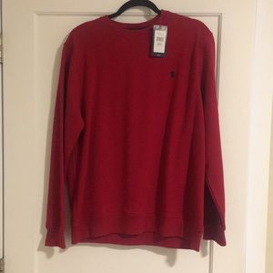IZOD | Men’s Red Crew Neck Sweater